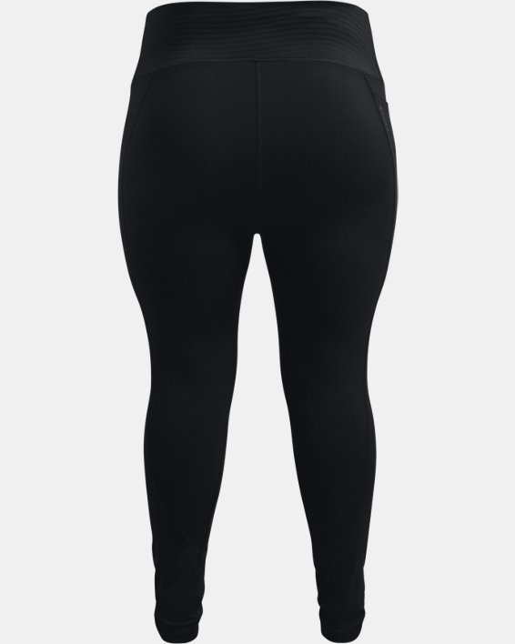 Women's UA RUSH™ HeatGear® No-Slip Waistband Full-Length Leggings, Black, pdpMainDesktop image number 6